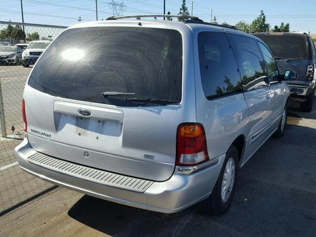 2FMZA5244YBA04799 - 2000 FORD WINDSTAR S SILVER photo 4