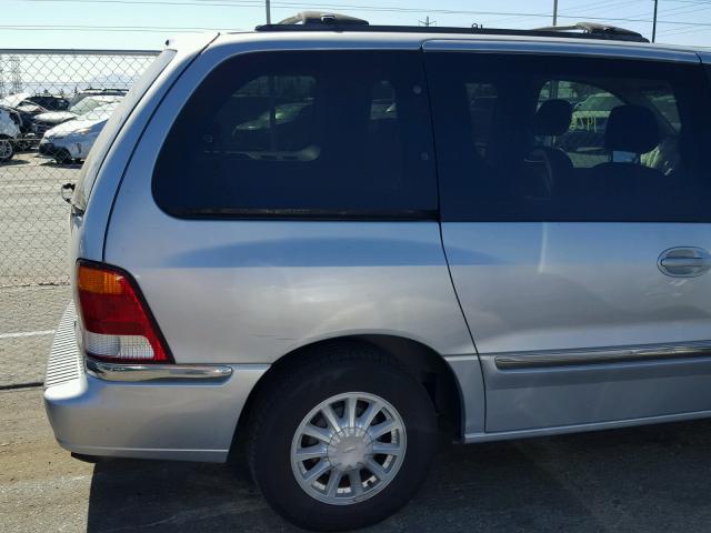 2FMZA5244YBA04799 - 2000 FORD WINDSTAR S SILVER photo 9