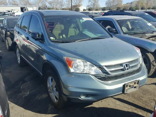 5J6RE3H53BL007899 - 2011 HONDA CR-V EX BLUE photo 1