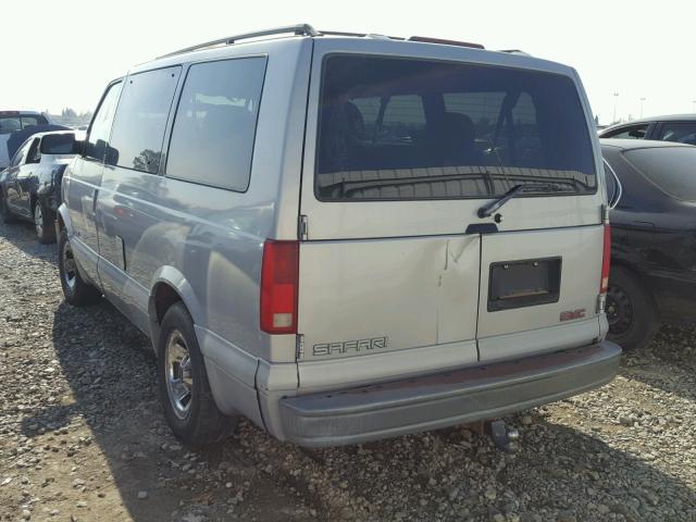 1GKDM19W8WB510178 - 1998 GMC SAFARI XT GRAY photo 3