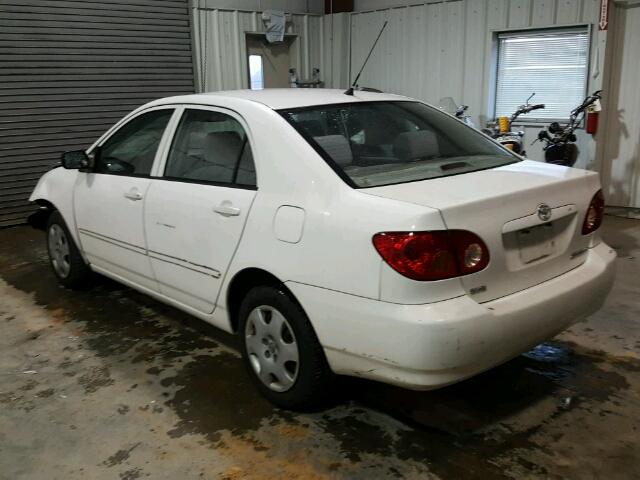 1NXBR32E23Z099891 - 2003 TOYOTA COROLLA CE WHITE photo 3