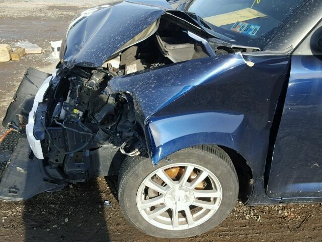 JTLKE50E181042173 - 2008 TOYOTA SCION XB 蓝色 照片 9