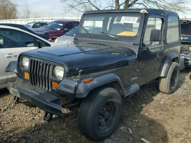 1J4FY29S6RP432240 - 1994 JEEP WRANGLER / BLACK photo 2