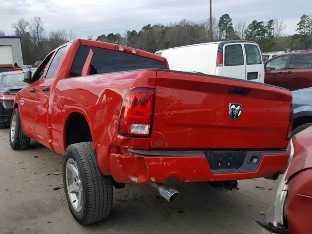 1C6RR6FT1GS119389 - 2016 RAM 1500 ST RED photo 3