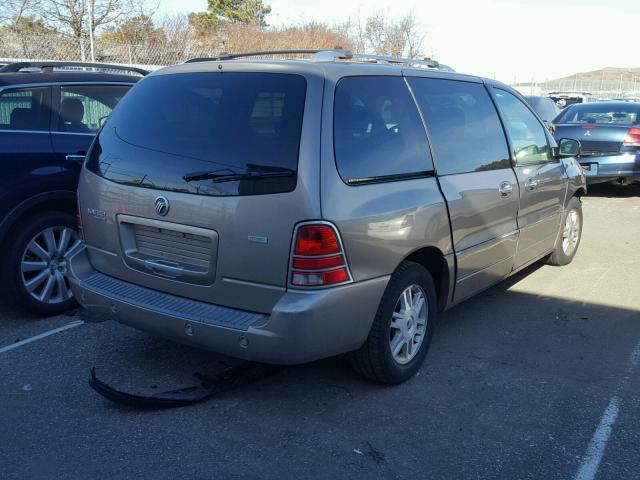 2MRDA20264BJ03338 - 2004 MERCURY MONTEREY BEIGE photo 4