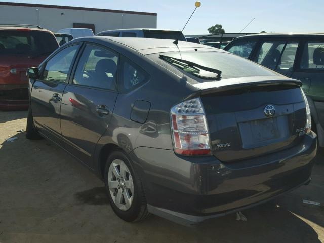 JTDKB20U773221900 - 2007 TOYOTA PRIUS GRAY photo 3