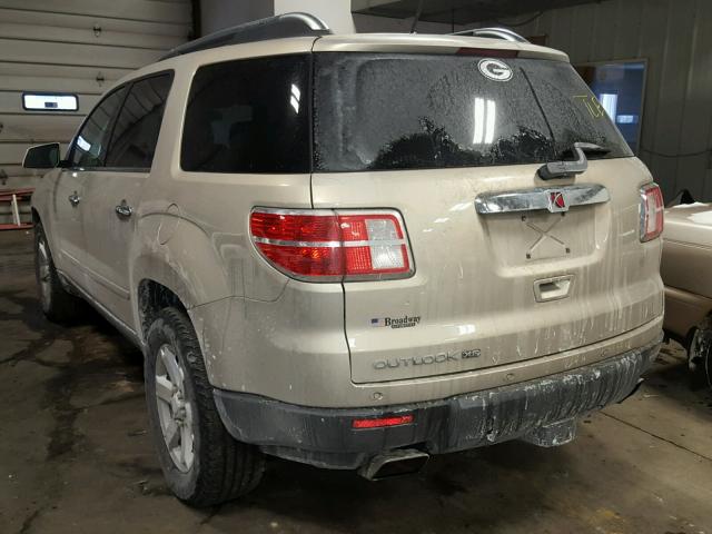5GZER23738J259862 - 2008 SATURN OUTLOOK XR კრემისფერი ფოტო 3