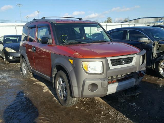 5J6YH28523L011781 - 2003 HONDA ELEMENT EX ORANGE photo 1