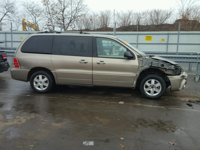 2MRDA20224BJ19648 - 2004 MERCURY MONTEREY BEIGE photo 9