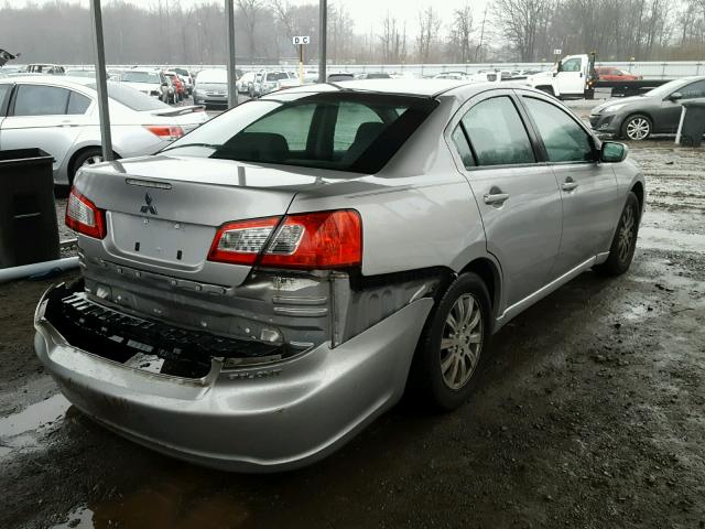 4A32B2FF3BE012480 - 2011 MITSUBISHI GALANT FE SILVER photo 4