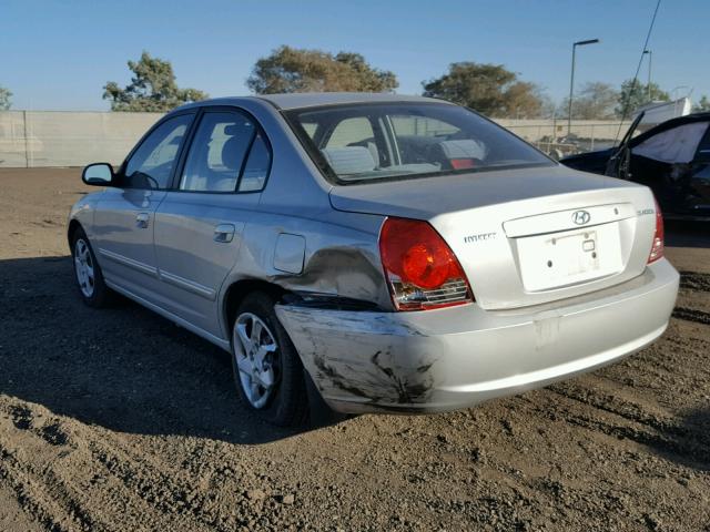 KMHDN46D56U371849 - 2006 HYUNDAI ELANTRA GL SILVER photo 3