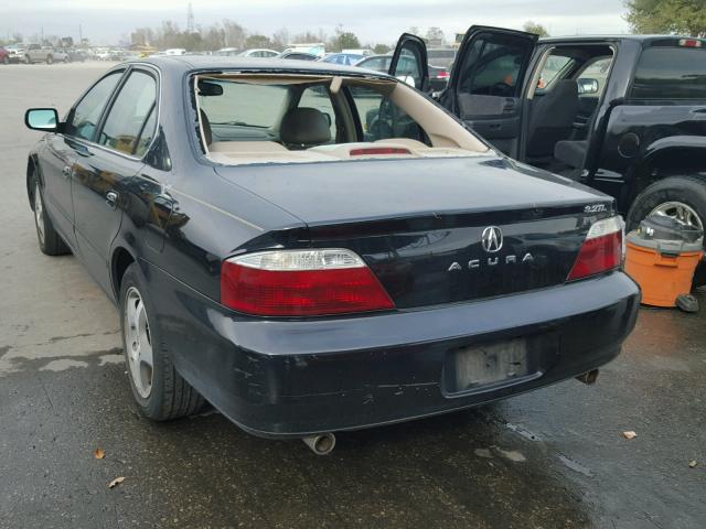 19UUA56693A035949 - 2003 ACURA 3.2TL BLACK photo 3