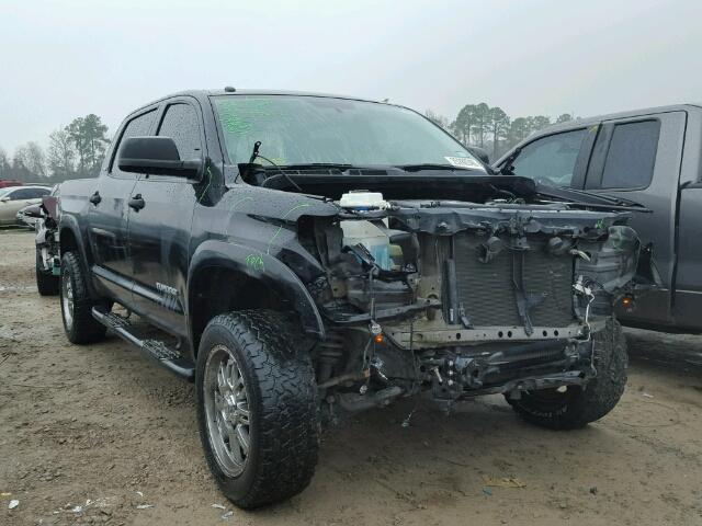 5TFEM5F12EX080195 - 2014 TOYOTA TUNDRA CRE BLACK photo 1