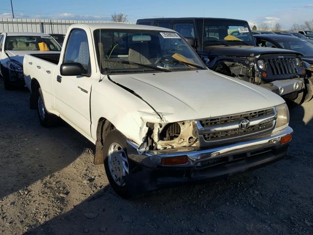 4TANL42N6VZ226748 - 1997 TOYOTA TACOMA WHITE photo 1