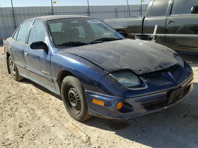 1G2JB524327325722 - 2002 PONTIAC SUNFIRE SE BLUE photo 1