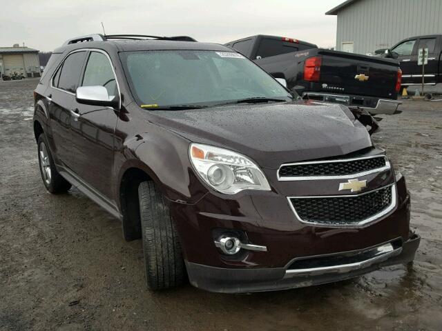 2CNALFEC5B6462500 - 2011 CHEVROLET EQUINOX LT BURGUNDY photo 1