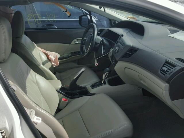 2HGFB2F90CH522456 - 2012 HONDA CIVIC EXL 白色 照片 5