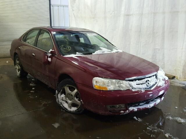 19UUA566X2A000402 - 2002 ACURA 3.2TL RED photo 1