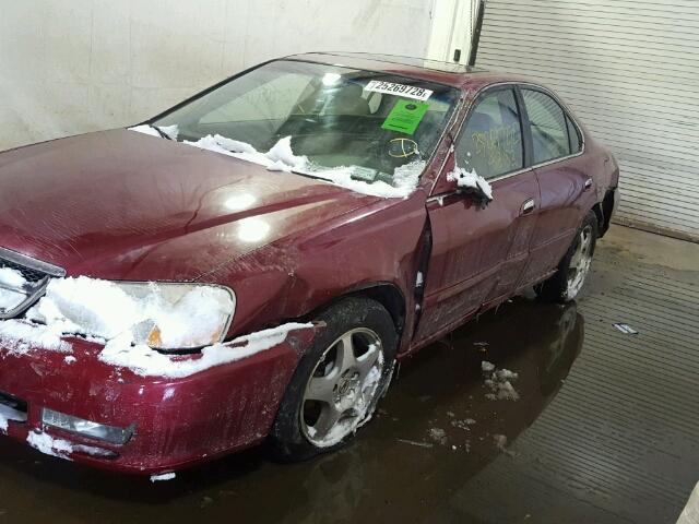 19UUA566X2A000402 - 2002 ACURA 3.2TL RED photo 9