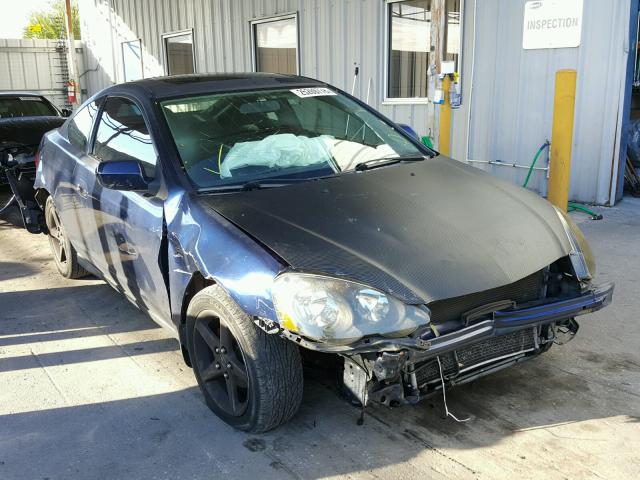 JH4DC54874S012175 - 2004 ACURA RSX BLUE photo 1