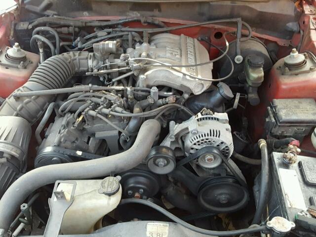 1FAFP4044WF154822 - 1998 FORD MUSTANG RED photo 7