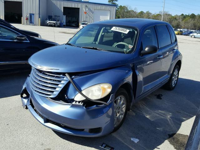 3A8FY58B26T251323 - 2006 CHRYSLER PT CRUISER BLUE photo 2