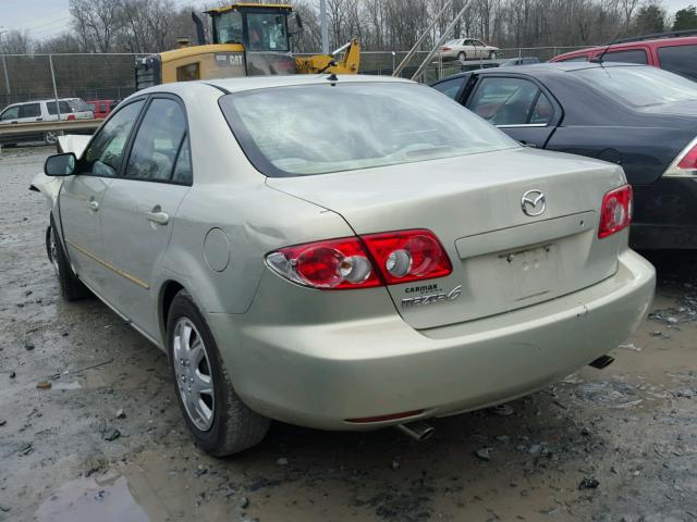 1YVFP80C255M34293 - 2005 MAZDA 6 I GOLD photo 3