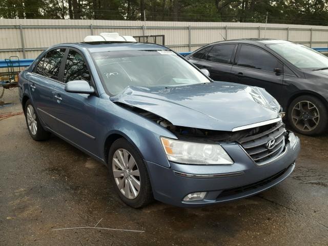 5NPEU46F29H461486 - 2009 HYUNDAI SONATA SE BLUE photo 1