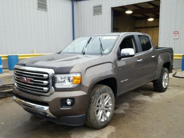 1GTG5DE31G1153761 - 2016 GMC CANYON SLT BLACK photo 2