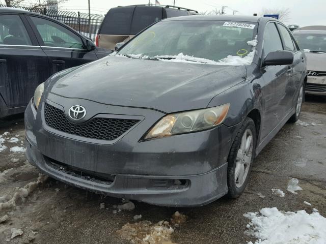 4T1BE46K87U023390 - 2007 TOYOTA CAMRY NEW GRAY photo 2