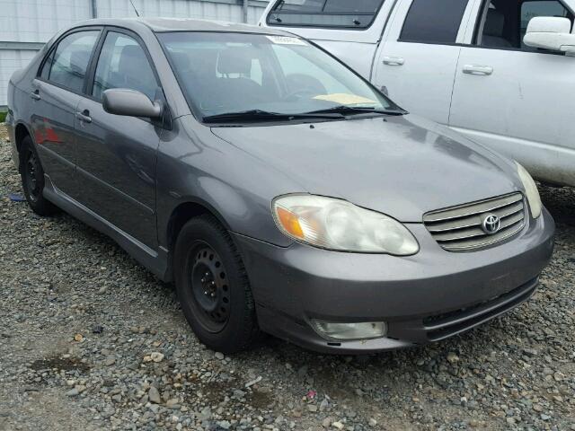 1NXBR32E43Z174364 - 2003 TOYOTA COROLLA CE GRAY photo 1