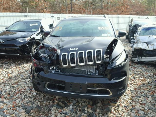 1C4PJMDB3HW665949 - 2017 JEEP CHEROKEE L BLACK photo 9