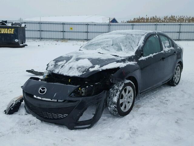 JM1BL1VF5B1361952 - 2011 MAZDA 3 I BLACK photo 2