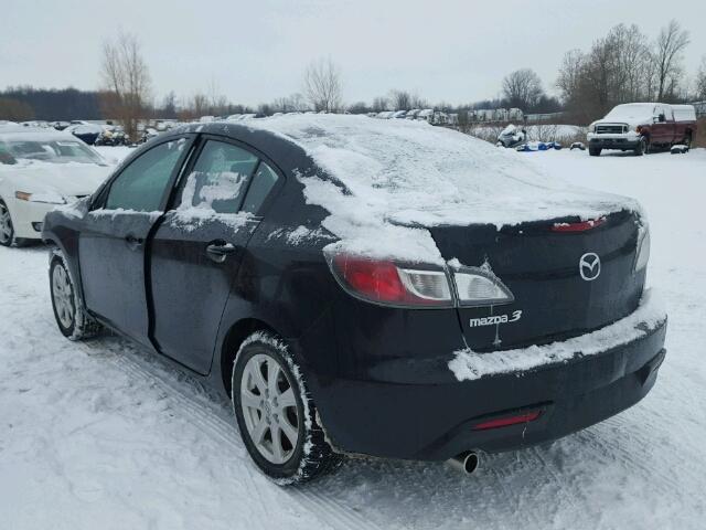 JM1BL1VF5B1361952 - 2011 MAZDA 3 I BLACK photo 3