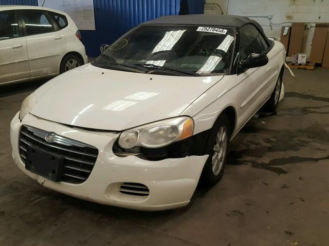 1C3EL75R25N535214 - 2005 CHRYSLER SEBRING GT WHITE photo 2