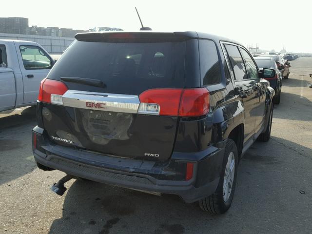 2GKFLSEK5G6146312 - 2016 GMC TERRAIN SL BLACK photo 4