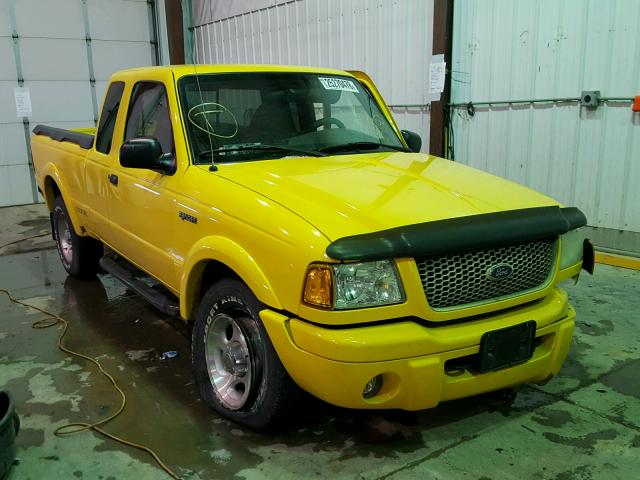 1FTZR15E81PA72130 - 2001 FORD RANGER SUP YELLOW photo 1