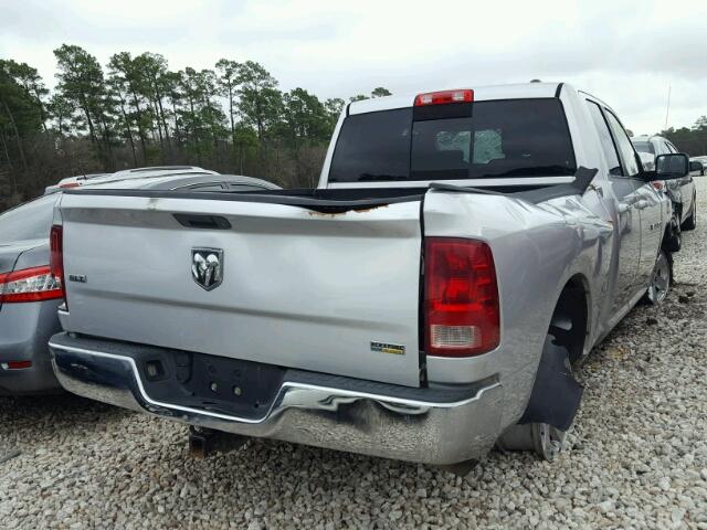 1D7RB1GP1BS520277 - 2011 DODGE RAM 1500 SILVER photo 4