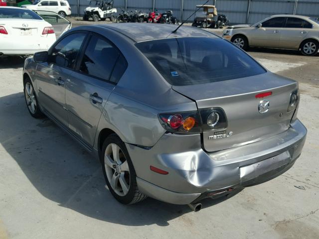 JM1BK323061458264 - 2006 MAZDA 3 S SILVER photo 3