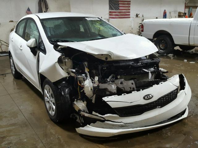 KNADM4A39G6606441 - 2016 KIA RIO LX Սպիտակ լուսանկար 1