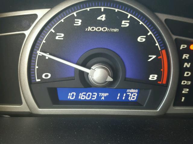 1HGFA16866L151301 - 2006 HONDA CIVIC EX ვერცხლისფერი ფოტო 8