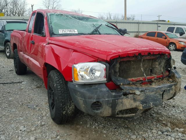 1D7HE22K77S117805 - 2007 DODGE DAKOTA ST RED photo 1