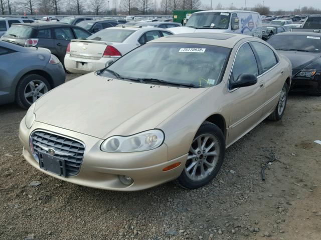 2C3HC56G41H551917 - 2001 CHRYSLER LHS GOLD photo 2