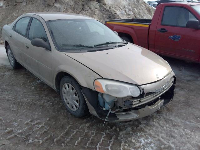 1C3EL46X34N118324 - 2004 CHRYSLER SEBRING LX BEIGE photo 2