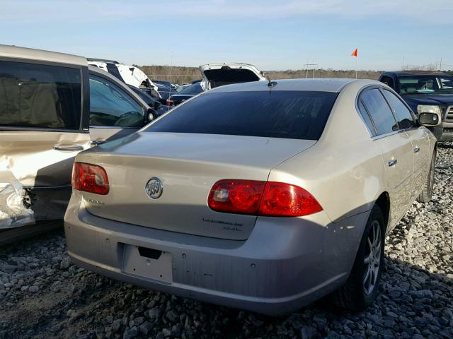 1G4HD57207U101095 - 2007 BUICK LUCERNE CX GOLD photo 4