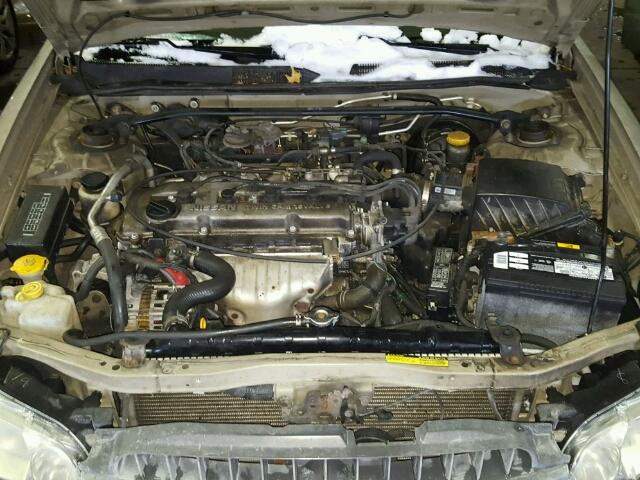 1N4DL01A91C213339 - 2001 NISSAN ALTIMA GXE GOLD photo 7