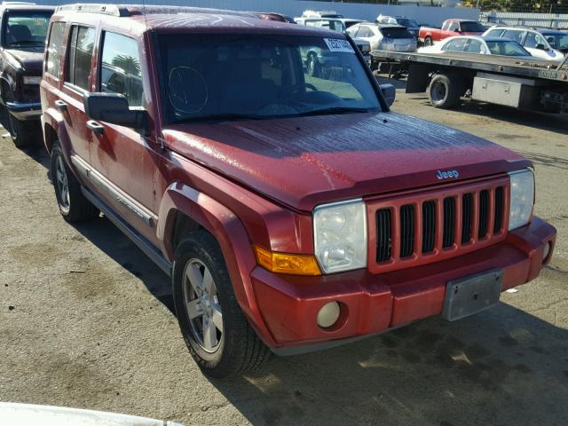 1J8HH48NX6C253720 - 2006 JEEP COMMANDER RED photo 1