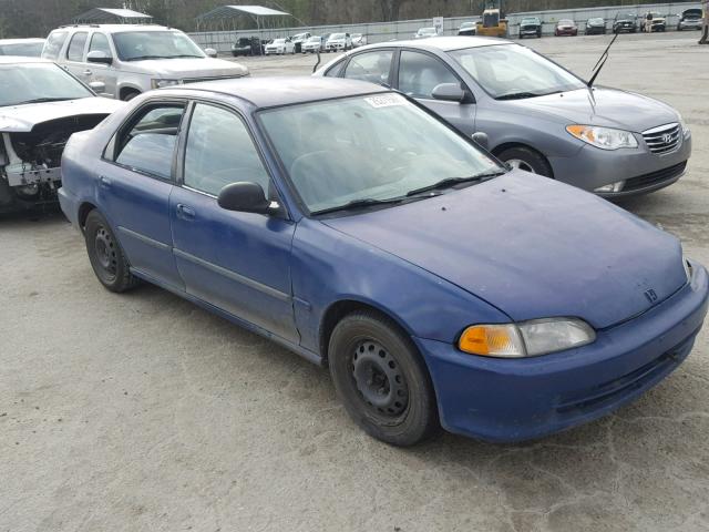 1HGEG854XRL015713 - 1994 HONDA CIVIC DX BLUE photo 1