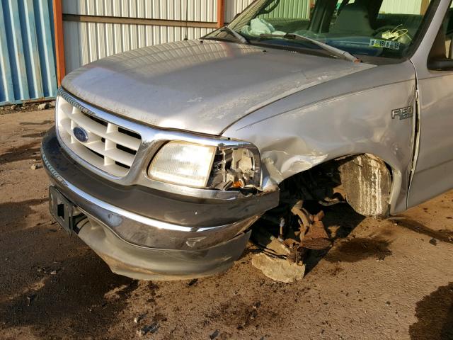 1FTZX172XXNA46285 - 1999 FORD F150 SILVER photo 9