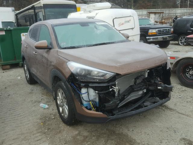 KM8J23A45HU373732 - 2017 HYUNDAI TUCSON SE BROWN photo 1